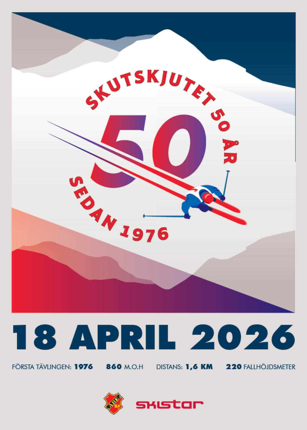 Poster Skutskjutet 50 år